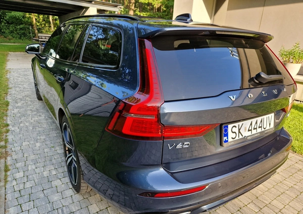Volvo V60 cena 163900 przebieg: 85500, rok produkcji 2019 z Katowice małe 781